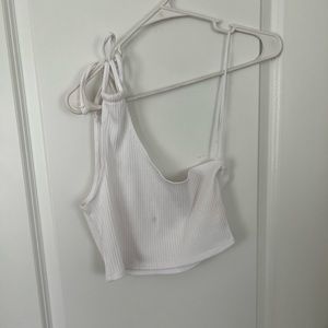 Aerie One Shoulder Crop Top